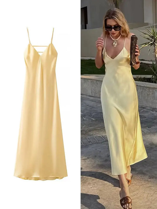 Everyday Summer Sling Maxi Dress